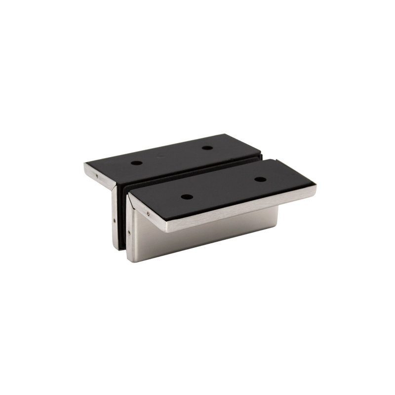 FHC PF94BS Ceiling Mounted Support Fin Bracket Patch Fitting - Brushed Stainless