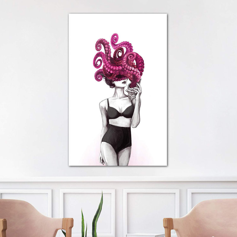 Ocean by Laura Graves - Wrapped Canvas Print, 66.04 cm H x 45.72 cm W x 1.91 cm D