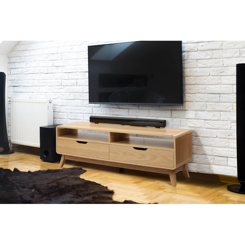 Rentchler TV Stand for TVs up to 60", Natural