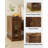 End Table With Storage