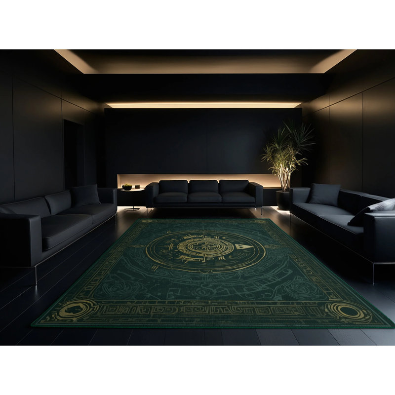 Tapis Silent Watcher, Rectangle 4pi x 6 pi