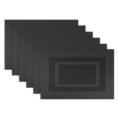 Mireyli Polyester Blend Solid Colour Rectangle