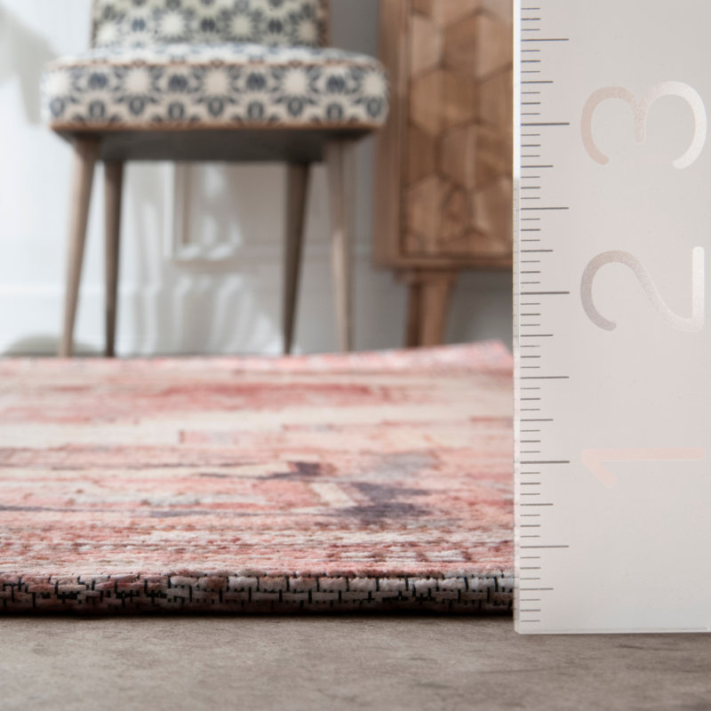 Tapis rétro SpinClean Minna, Rectangle 3 pi x 5 pi