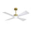 4 ventilateurs de plafond pour l'extérieur homologués WAB avec ensemble de lumières et moteur à courant continu réversible imperméable à l'eau -621571887-621571885-621571874