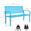 Banc de jardin en métal-1640530421