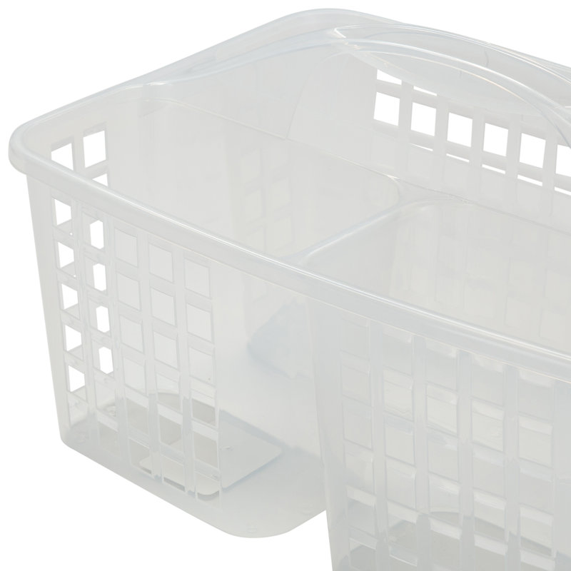 Marcus Freestanding Portable Shower Caddy, White