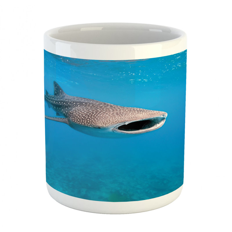 Grande tasse à café shark