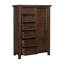 Commode de style moderne et contemporain à 9 tiroirs pour chambre à coucher-1684598733