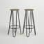 Laisha Counter Stool with Metal Frame-1644792658