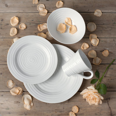 Portmeirion Sophie Conran White 4-Pc P/S White