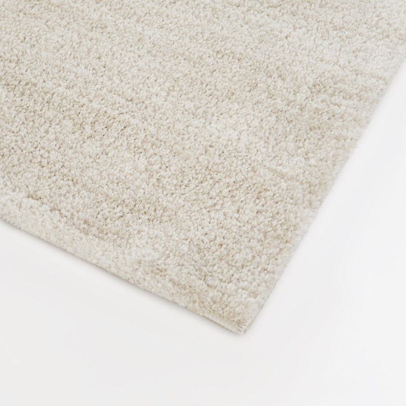 Bartel Cream/Beige Organic Geometric Area Rug, Rectangle 5'3" x 7'