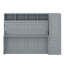 Lit escamotable Murphy avec placard et tiroirs-409636287