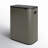 Brabantia Bo Touch Top Dual Compartment Recycling Trash Can, 2 x 8 Gallon (16 Gallon Capacity)-71882590