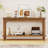 59 Inch Modern Console Table, Rectangular Sofa Table With Open Shelf For Living Room, Hallway, Or Entryway