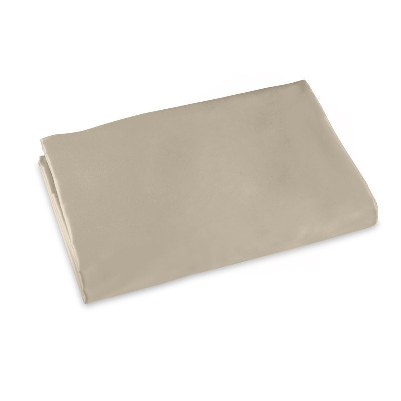 Raffaello Sateen Fitted Sheet, King Fitted Sheet, Flax
