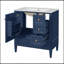 Meuble-lavabo 30 po avec tiroirs et lavabo en céramique-1821463130