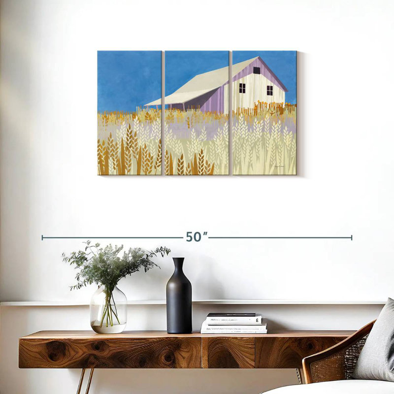 Alvord Wheat Fields, 20" H x 33" W