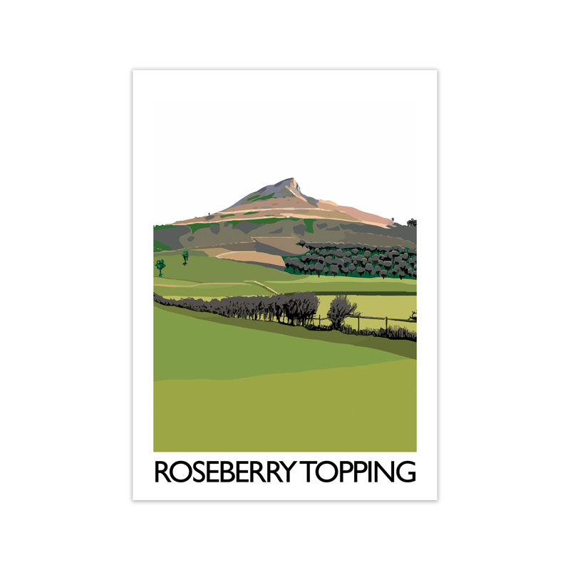 Roseberry Topping by Richard O'Neill - Print, 84.1 cm H x 59.4 cm W