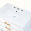 Meuble-lavabo simple 29,9 po avec plateau en bois manufacturé Wendelyn-1143834746
