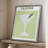 Martini Framed Print - Solid Wood-2024428985