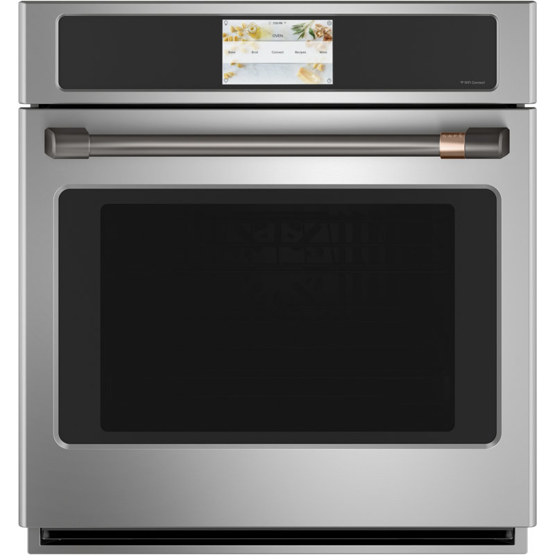 30" Single Wall Oven Handle Kit, 2'' H X 27'' W X 2'' D, Brushed Black