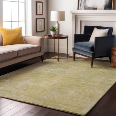 Premium Machine Washable Cerrito AMF573 Gold Rug