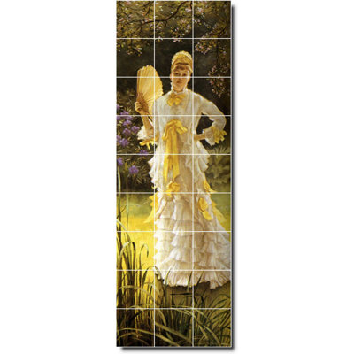 Carreau de céramique décorative 36 po x 108 po 12 po x 12 po