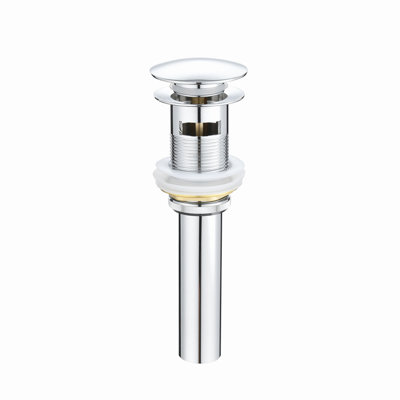 Pop-Up Bathroom Sink Drain With Overflow