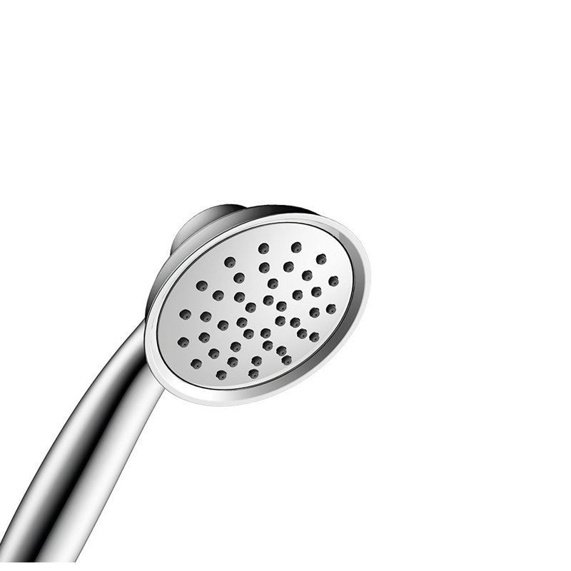 Joleena 1.75 GPM Full Handheld Shower Head, Chrome, 1.7 GPM