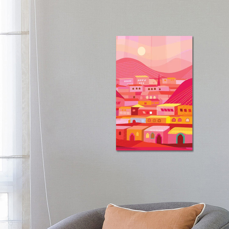 San Miguel Afternoon by Charles Harker - Wrapped Canvas Print, 66.04 cm H x 45.72 cm W x 3.175 cm D