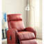 Fauteuils inclinables, fauteuil inclinable électrique en PU rouge rubis moderne | Rouge rubis | Polyuréthane