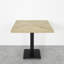 Acamas Oak Metal Base Dining Table-1060729824