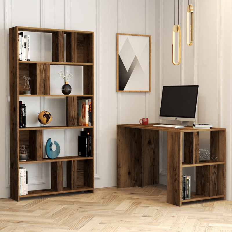 Fidelio Computer Desk, Walnut