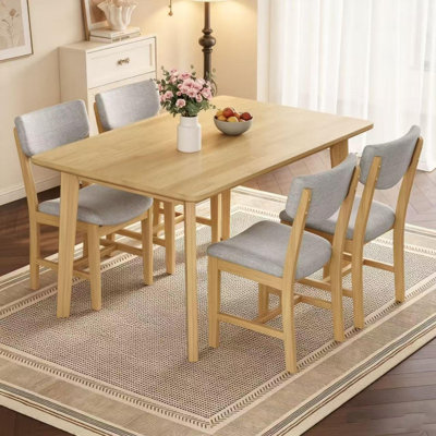Ensemble de mobilier de salle à manger 5 pièces Minimalist Rustic