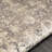 Ophelia Lux Classic Floral Beige/Gray Rug with High-Low Texture-347471901