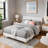 Upholstered Platform Bed-913275404-913275403