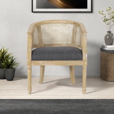 Chaise d'appoint en bois d'hévéa