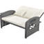 Méridienne double Pe Wicker Rattan