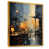 Cadre flottant doré