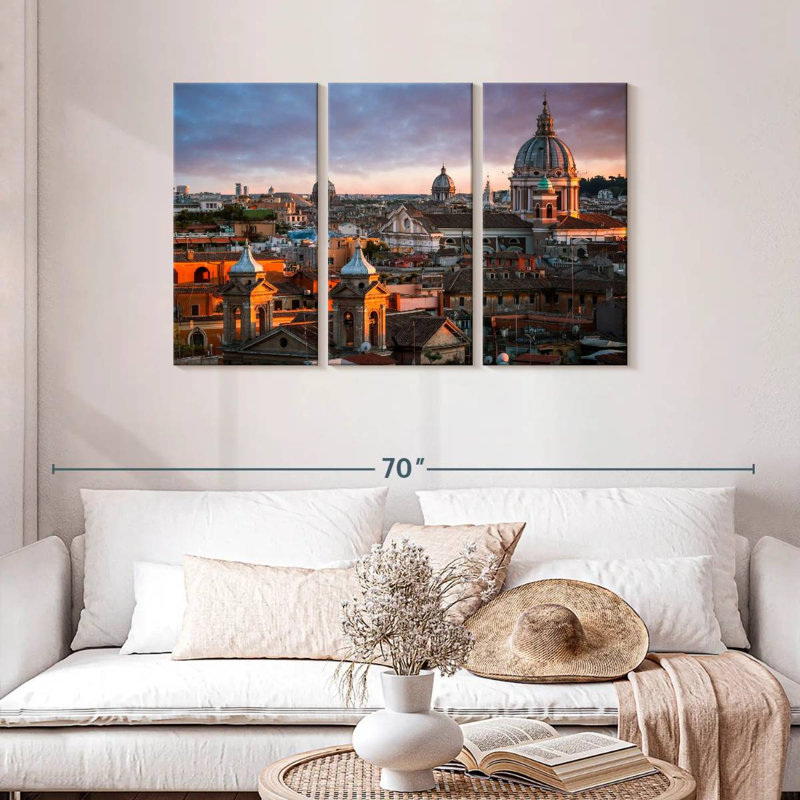 Sireci Rome Twilight, 28" H x 45" W