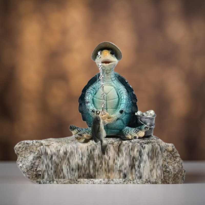 Figurine de pêche de 6,5 po