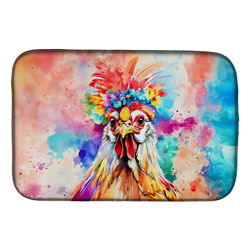 Hippie Animals Drying Mat