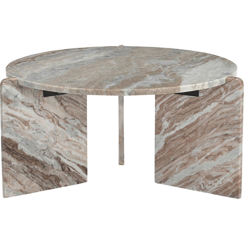 Table basse Vernazza, Brun