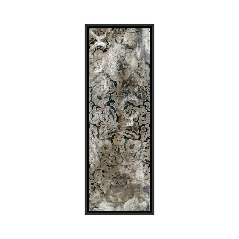 «Weathered Damask Panel III» par June Eeica Vess, reproduction d'art sur toile tendue sur toile 1 pièce