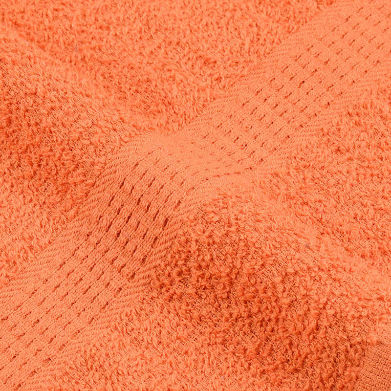 Samatar 100% Cotton Bath Towel, Orange