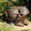 Statue grenouille Saxi