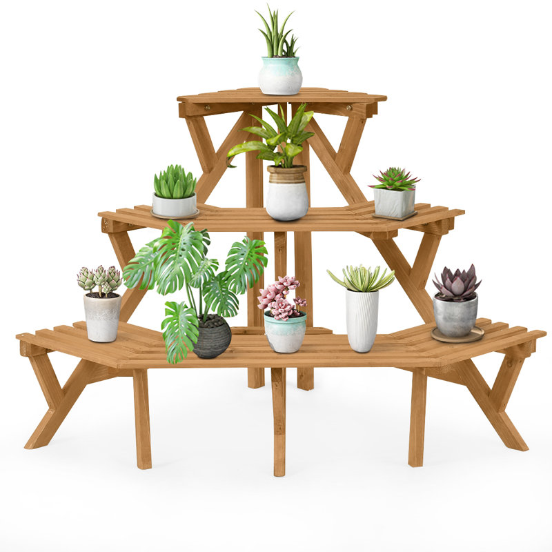Bridenthal Wood Plant Stand