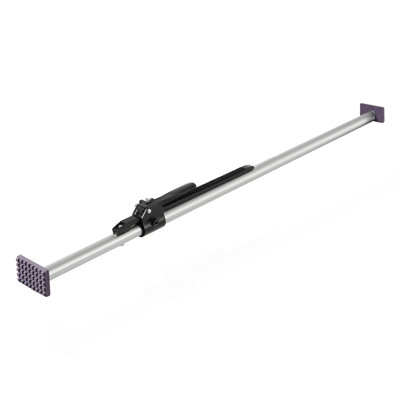 Cargo Bar, Cargo Bar Adjustable from 59" to 73", Heavy-duty Steel Cargos Stabilizer with Non-Slip Foot Pads, Telescoping Load Lock Bars Stop Sliding for Pickup Truck