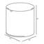 Berlin Gardens Lilly Hive 20" Round Pouf-165797925