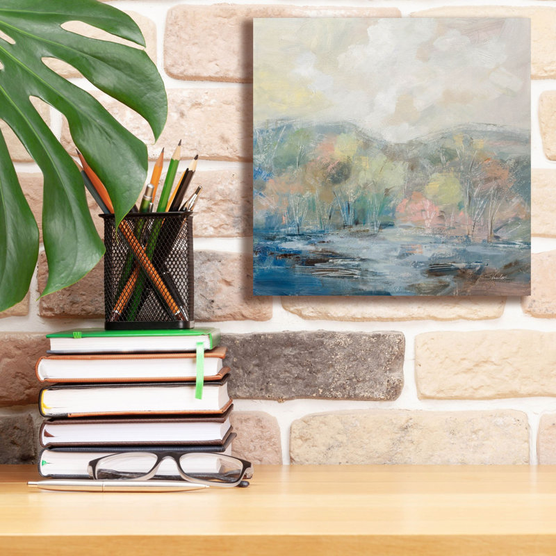 «Spring Tale» par Silvia Vassileva, art mural sur toile, H 12 po x l 12 po